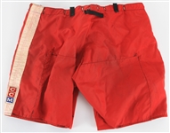 1990's Detroit Red Wings Game Worn Uniform Shorts (MEARS LOA)
