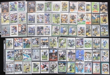 2000's Signed Football Trading Card Collection - Lot of 450+ w/ Brian Dawkins, Curtis Martin, Jason Taylor, Andre Reed, Derrick Brooks & More