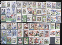 2000's Signed Football Trading Card Collection - Lot of 450+ w/ Brian Dawkins, Curtis Martin, Jason Taylor, Andre Reed, Derrick Brooks & More