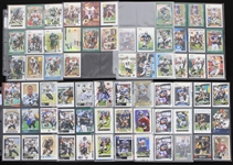 2000's Signed Football Trading Card Collection - Lot of 750+ w/ Joe Montana, Drew Brees, Roger Staubach, Archie Manning, Herschel Walker, Kurt Warner & More