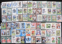 2000's Signed Football Trading Card Collection - Lot of 750+ w/ Joe Montana, Drew Brees, Roger Staubach, Archie Manning, Herschel Walker, Kurt Warner & More