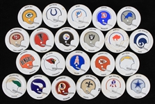 1970s NFL Team Beverage Cap Collection - Lot of 22 w/ Green Bay Packers, Dallas Cowboys, Baltimore Colts, Pittsburgh Steelers & More 