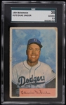 1954 Duke Snider Brooklyn Dodgers Bowman Trading Card #170 (Sportscard Guaranty Slabbed)