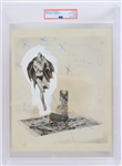 1966 Batman Press Photograph Artwork (Type III) (PSA Slabbed)