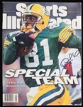 1997 Desmond Howard Green Bay Packers Autographed Sports Illustrated Cover (JSA)