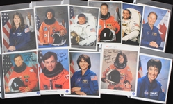 Autographed 8x10 Photos of NASA Astronauts Featuring John Glenn, Kevin Ford, Janet Kavandi, David Leestma and More(Lot of 48)