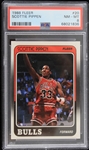 1988 Scottie Pippen Chicago Bulls Fleer Trading Card #20 (PSA Slabbed)