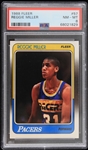 1988 Reggie Miller Indiana Pacers Fleer Trading Card #57 (PSA Slabbed)
