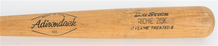 1977 Richie Zisk Chicago White Sox Adirondack Professional Model Game Used Bat (MEARS LOA)