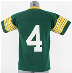 1990's Brett Favre Green Bay Packers Signed Youth Jersey (JSA)