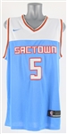 2018-19 DeAaron Fox Sacramento Kings Signed Jersey (*JSA*)