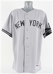 2007 Doug Mientkiewicz New York Yankees Game Worn Road Jersey (MEARS LOA/Steiner)