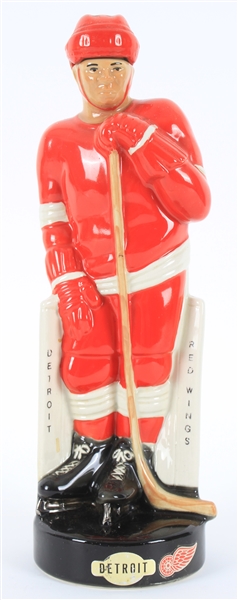 1971 Detroit Red Wings 15" OBR Kentucky Straight Bourbon Decanter