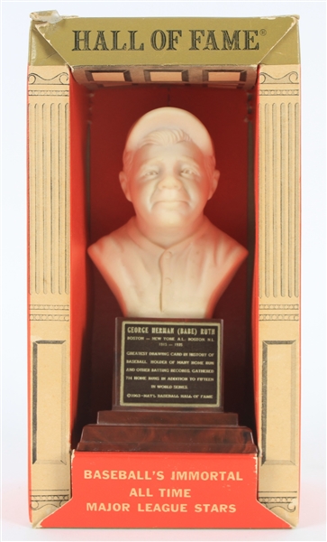 1963 Babe Ruth New York Yankees 6.5" HOF Bust w/ Original Box