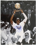 2009 Dwight Howard Orlando Magic Signed 16" x 20" Eastern Conference Champions Photo (*JSA*)