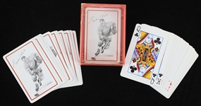 1950's-2000's Gordie Howe Detroit Red Wings Lot of 60+  Pennants, Steins, Glassware, Pucks, Lamp, Photos and More