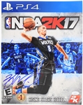 2017 Zach LaVine Minnesopta Timberwolves Signed 11" x 14" NBA 2K17 Cover Blow Up (*JSA*)