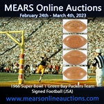 1966 Green Bay Packers Super Bowl I World Champions Team Signed Football w/ 50 Signatures Including Vince Lombardi, Bart Starr, Ray Nitschke & More (JSA) 