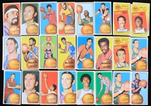 1969-70 Topps Basketball Trading Cards - Lot of 163 w/ Wilt Chamberlain, Oscar Robertson, Jerry West, Elgin Baylor & More