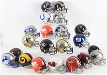 1960s-2000s NFL Riddell Mini Helmets (Lot of 74)