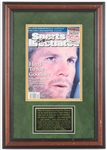 2008 Brett Favre Green Bay Packers Signed 14x20 Framed Sports Illustrated (Brett Favre Hologram)