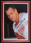 1995 Gordie Howe Detroit Red Wings Autographed Parkhurst Trading Card 76/500 (JSA)