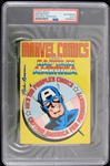 1987 Reb Brown Captain America Autographed Comic Book (PSA Slabbed)