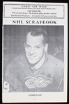 1965-66 NHL Scrapbook with Gordie Howie Detroit Red Wings On the Cover 