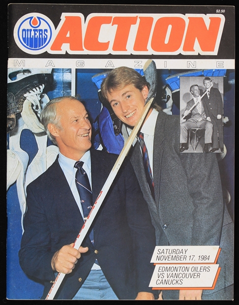 1984 Edmondton Oilers Magazine