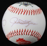 1990s Milwaukee Brewers Multi Signed Coca Cola Team Logo Baseball w/ 10 Signatures Including Robin Yount, Rollie Fingers, Bert Campaneris & More (JSA) 