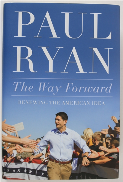 2014 Paul Ryan Signed The Way Forward Hardcover Book (JSA)