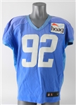 2021 Joe Gaziano Los Angeles Chargers Practice Jersey (MEARS LOA/Team COA)