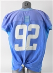 2021 Joe Gaziano Los Angeles Chargers Practice Jersey (MEARS LOA/Team COA)