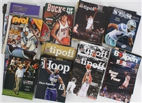 1970s-2000s Baseball, Basketball, Football Programs, Yearbooks & Magazines (Lot of 60+)