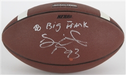 2000s Gilbert Brown Green Bay Packers Signed Football (JSA)