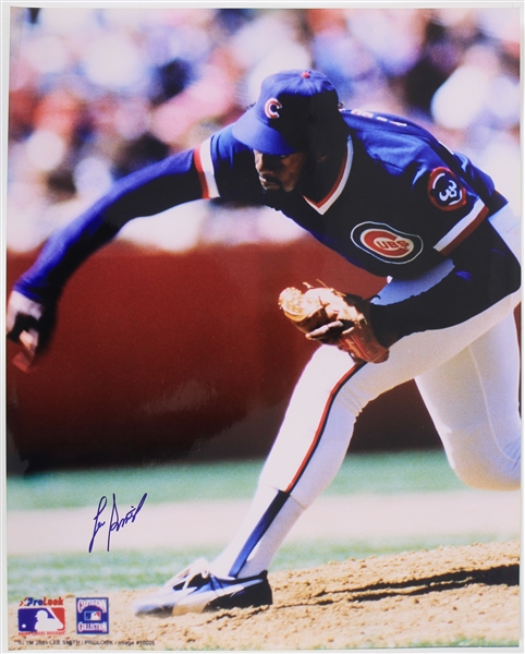 2001 Lee Smith Chicago Cubs Signed 16" x 20" Photo (JSA)