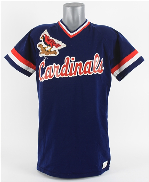 1977-78 Calgary Cardinals Game Worn Minor League Jersey (MEARS LOA)