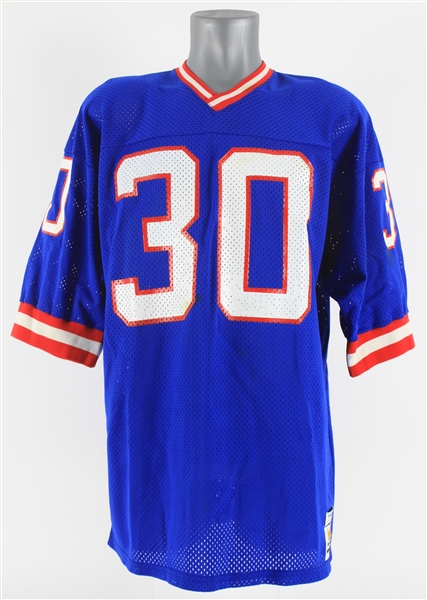 1987 Tony Galbreath New York Giants Game Worn Home Jersey (MEARS LOA)