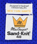 1987 Tony Galbreath New York Giants Game Worn Home Jersey (MEARS LOA)