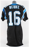 2002 Chris Weinke Carolina Panthers Home Jersey (MEARS LOA)