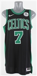 2018 Jaylen Brown Boston Celtics Game Worn Statement Jersey (MEARS A5)