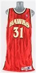 2000-01 Jason Terry Atlanta Hawks Game Worn Road Jersey (MEARS A5)