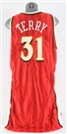 2000-01 Jason Terry Atlanta Hawks Game Worn Road Jersey (MEARS A5)