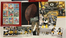 1970s-1990s Football Trading Cards, Framed Trading Cards, Green Bay Packers Photos and more (Lot of 2,500+)