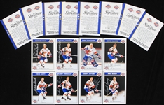 1993-94 Zellers Masters of Hockey Signed Trading Cards - Lot of 8 w/ Gordie Howe, Mike Bossy, Serge Savard & More (JSA)