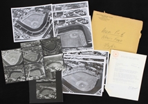 1960's-80's Chicago Cubs Old Timers Day Programs Photos & Wrigley Field All Star Game Aerial Photos - Lot of 23