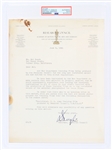 1941 Darryl F. Zanuck Golden Era Hollywood Producer Signed Letter on Academy of Motion Picture Arts & Sciences Letterhead (PSA Slabbed Authentic)