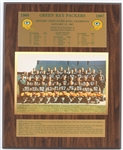 1966 Super Bowl I Champion Green Bay Packers 13" x 16" Team Photo Display