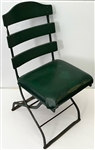 1940s-60s Detroit Tigers Detroit Lions Briggs Stadium Folding Wooden Stadium Chair w/ Padded Seat (MEARS LOA)