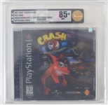 1997 Sony PlayStation Crash Bandicoot 2: Cortex Strikes Back Lenticular Cover Video Game (VGA Slabbed 85+ NM+)